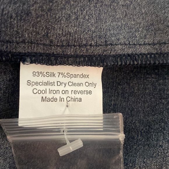 Allegra Hicks Blue Silk Dress - Picture 11 of 11